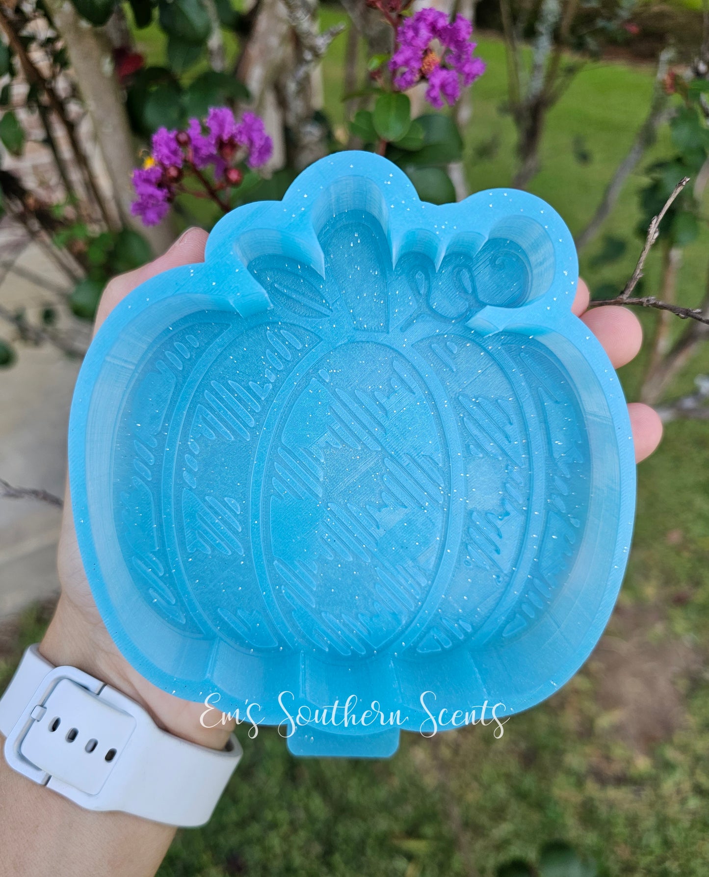 Plaid Pumpkin Mold