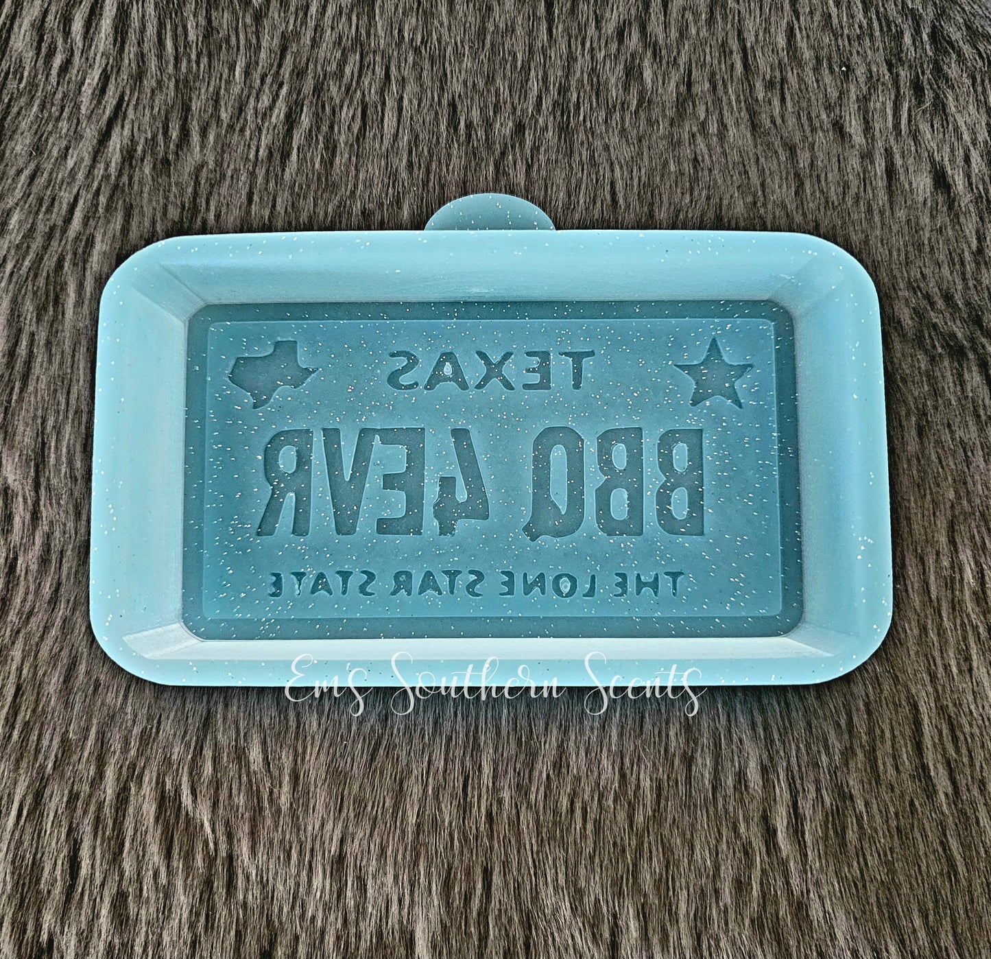 BBQ License Plate Mold