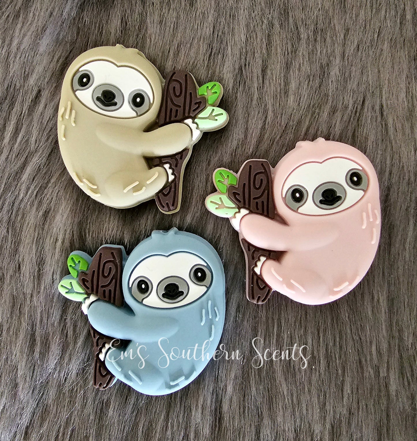 Sloth Silicone Focal Bead