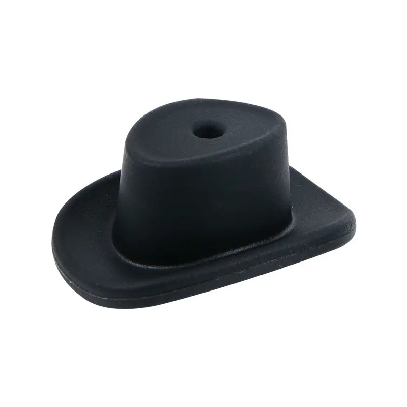 Hat Silicone Focal Bead