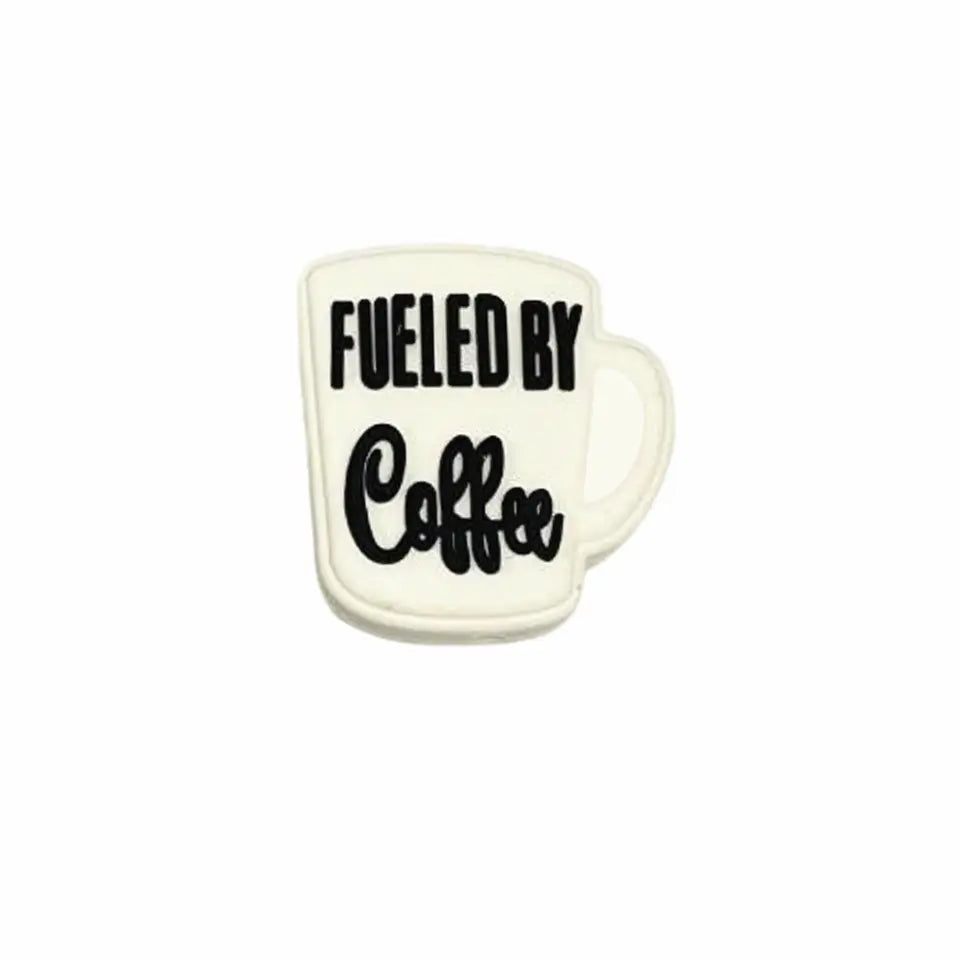 Coffee Cup Silicone Focal Bead