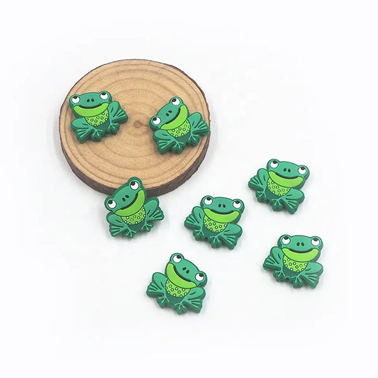 Frog Silicone Focal Bead