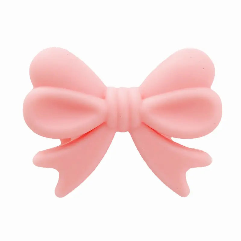 Bow Silicone Focal Bead