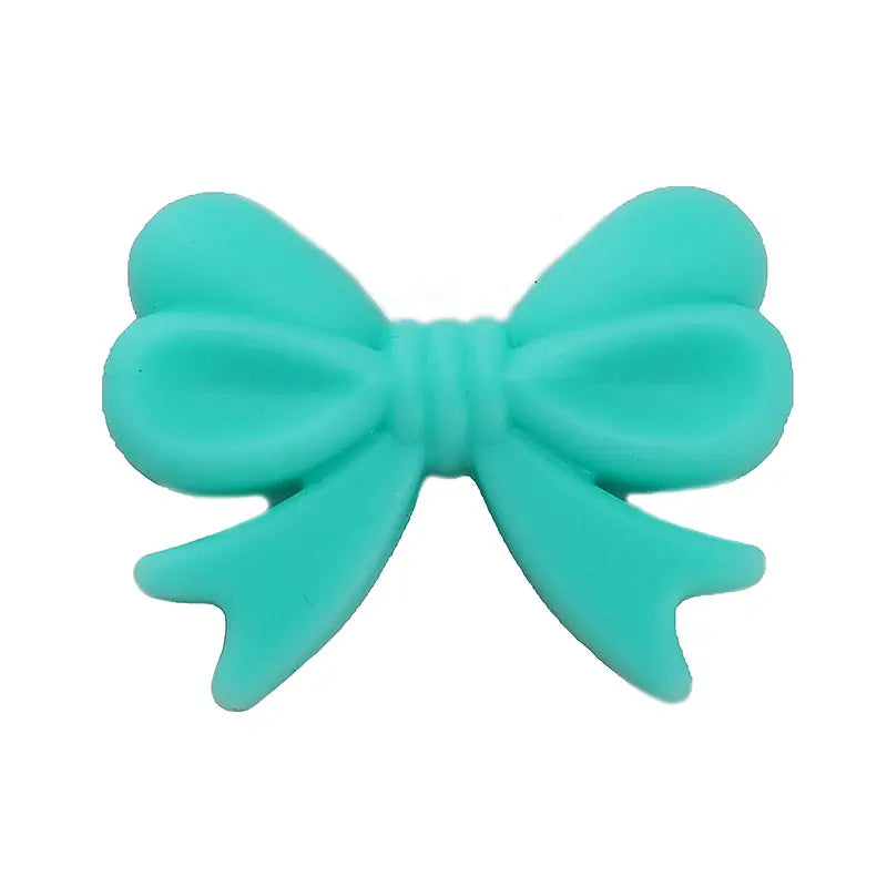 Bow Silicone Focal Bead